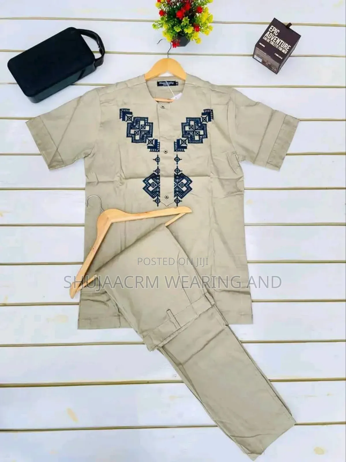 Short Sleeve Nigerian Fulls/Za Mikono Mifupi
