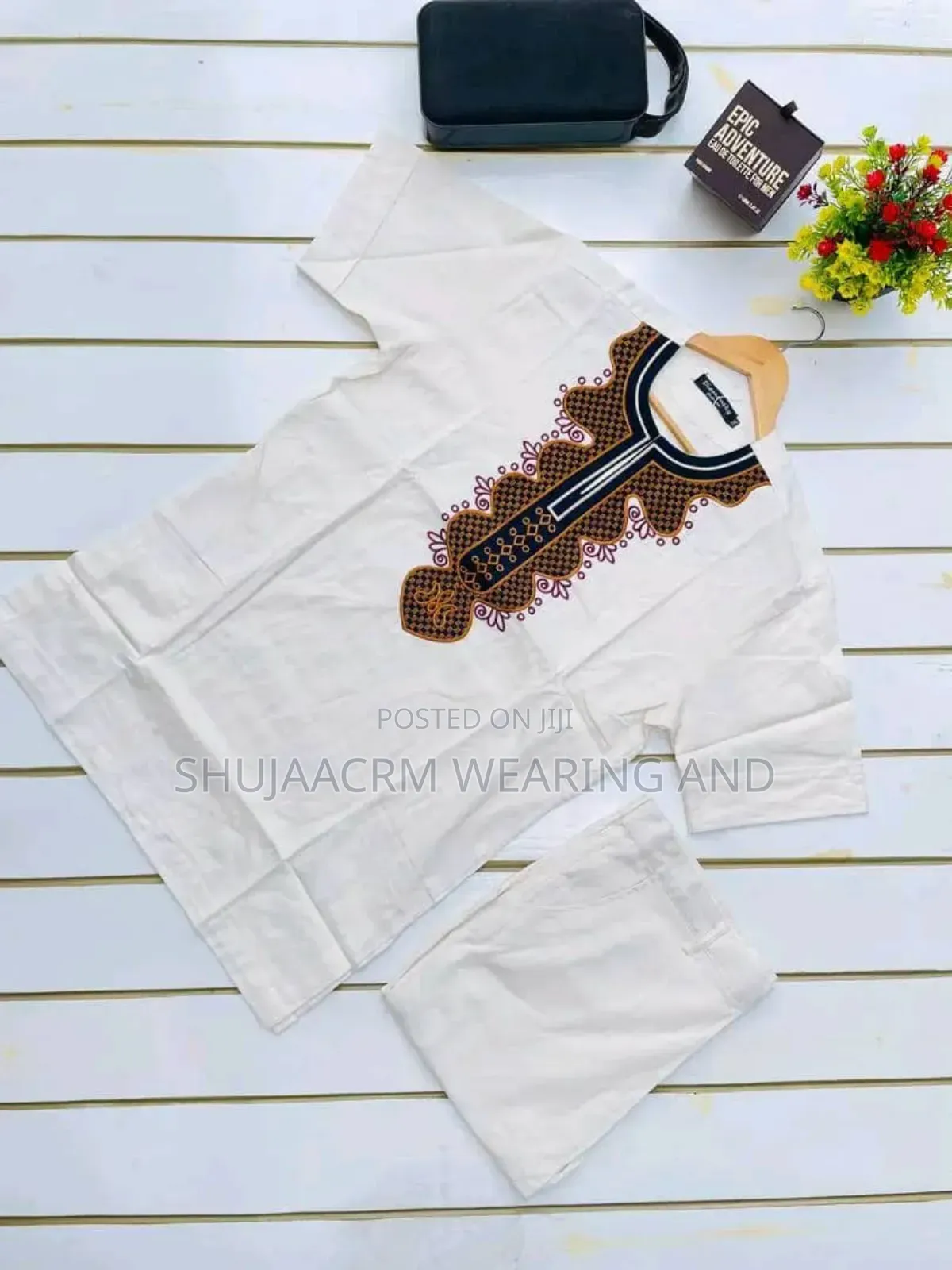 Short Sleeve Nigerian Fulls/Za Mikono Mifupi