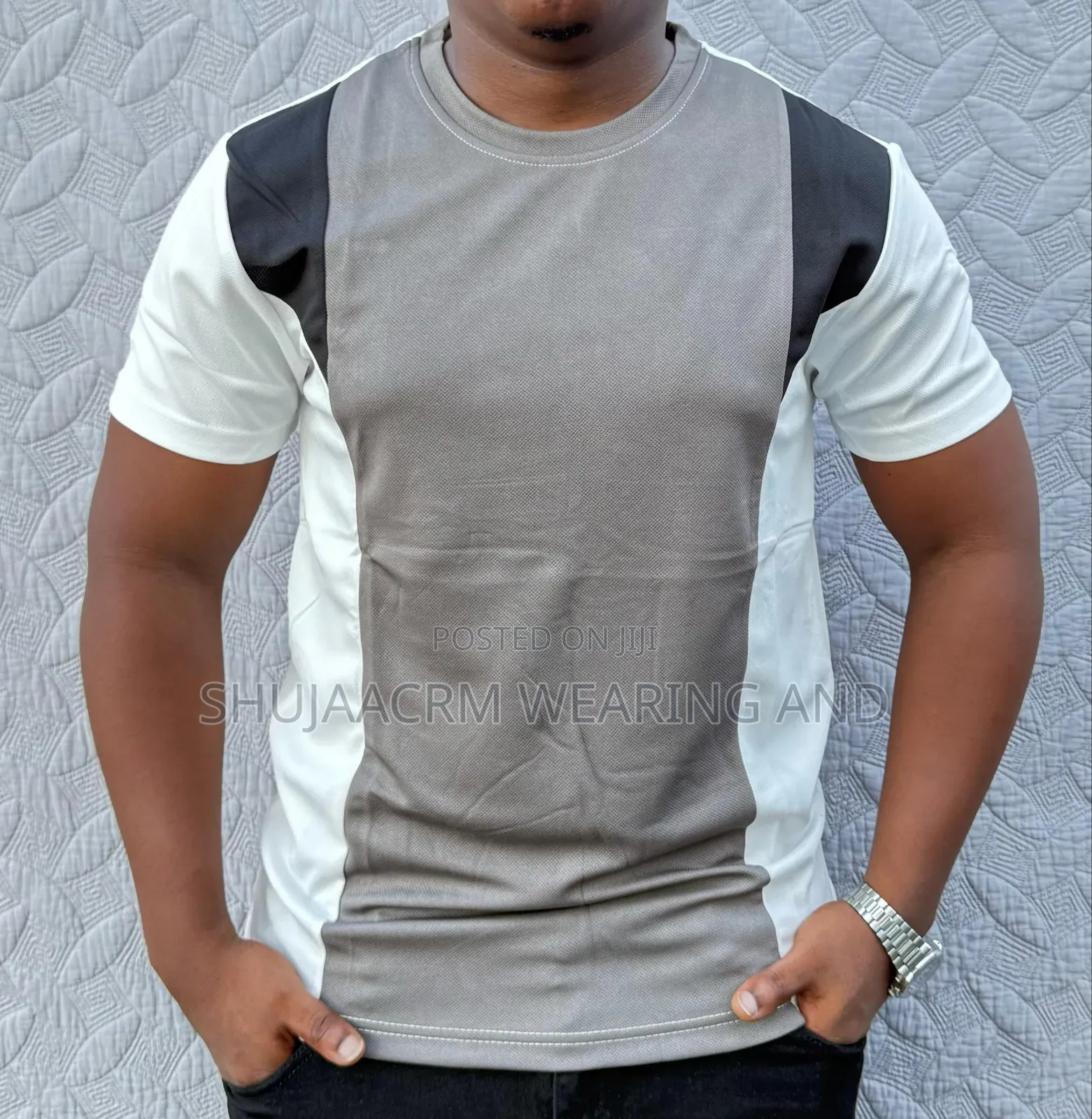 Men's Round T-Shirts/T_sheti Za Kiume Original