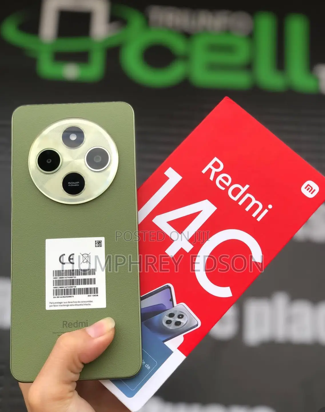 New Xiaomi Redmi 14C 256 GB Green