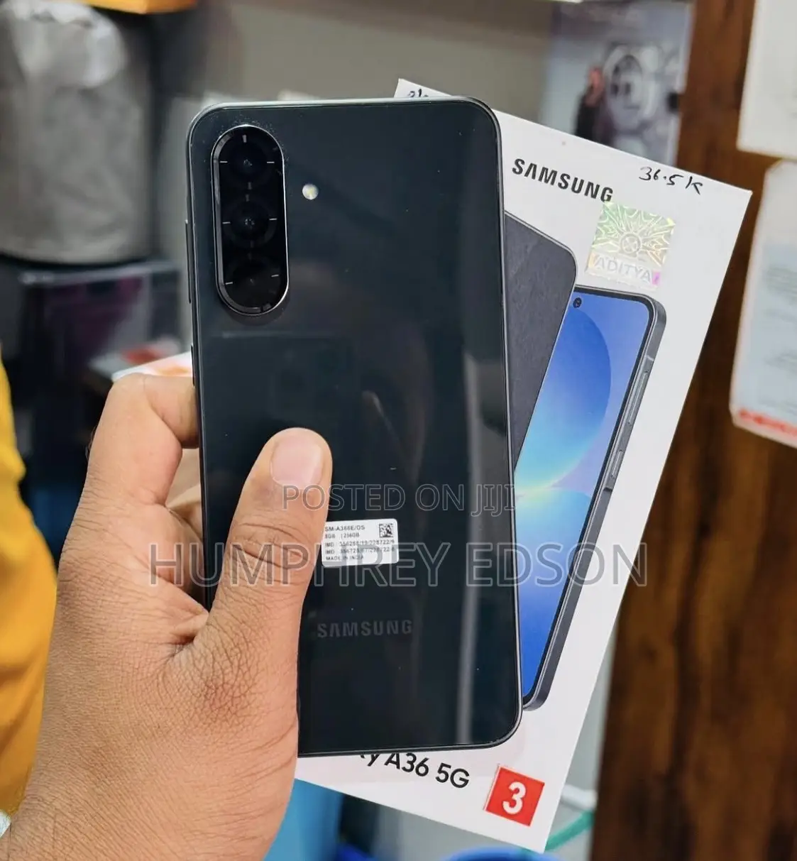 New Samsung Galaxy A36 128 GB Black