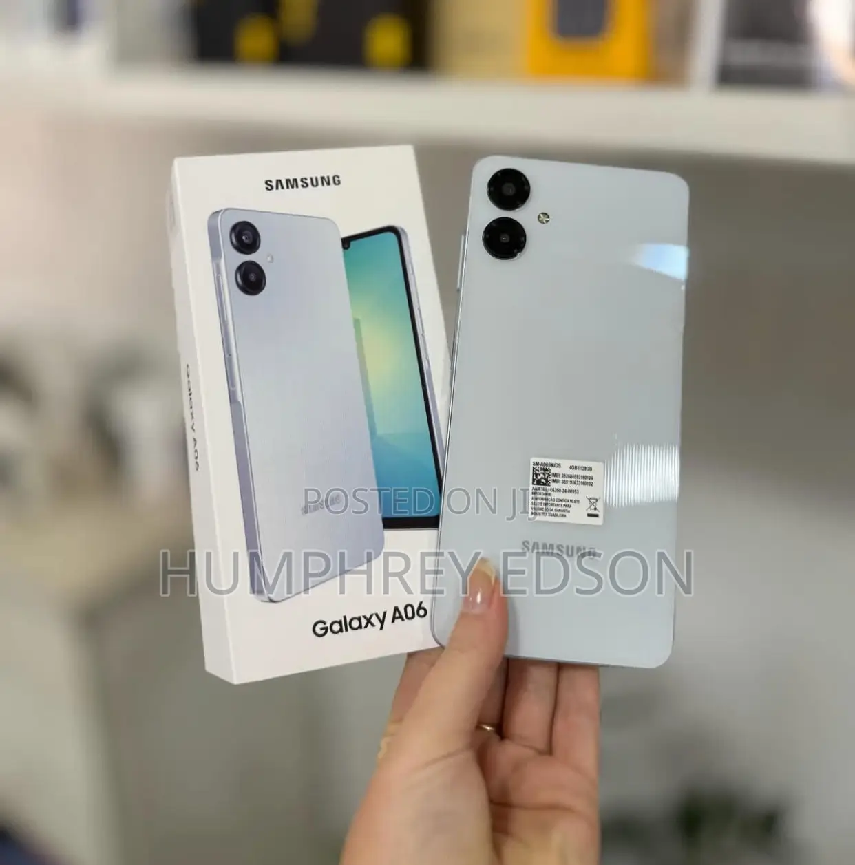 New Samsung Galaxy A06 64 GB White