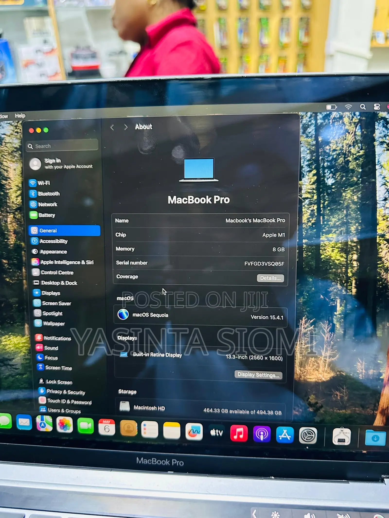 Laptop Apple MacBook Pro 2020 8GB Apple M1 SSD 512GB