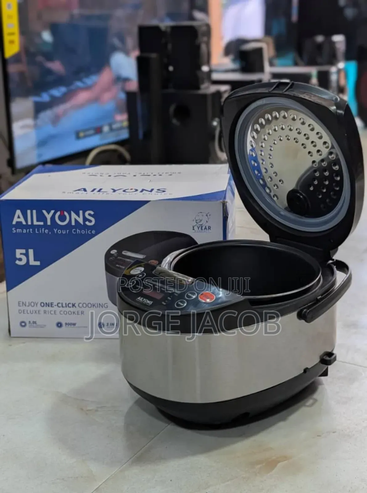 Ailyons Smart Life 5l Deluxe Rice Cooker.