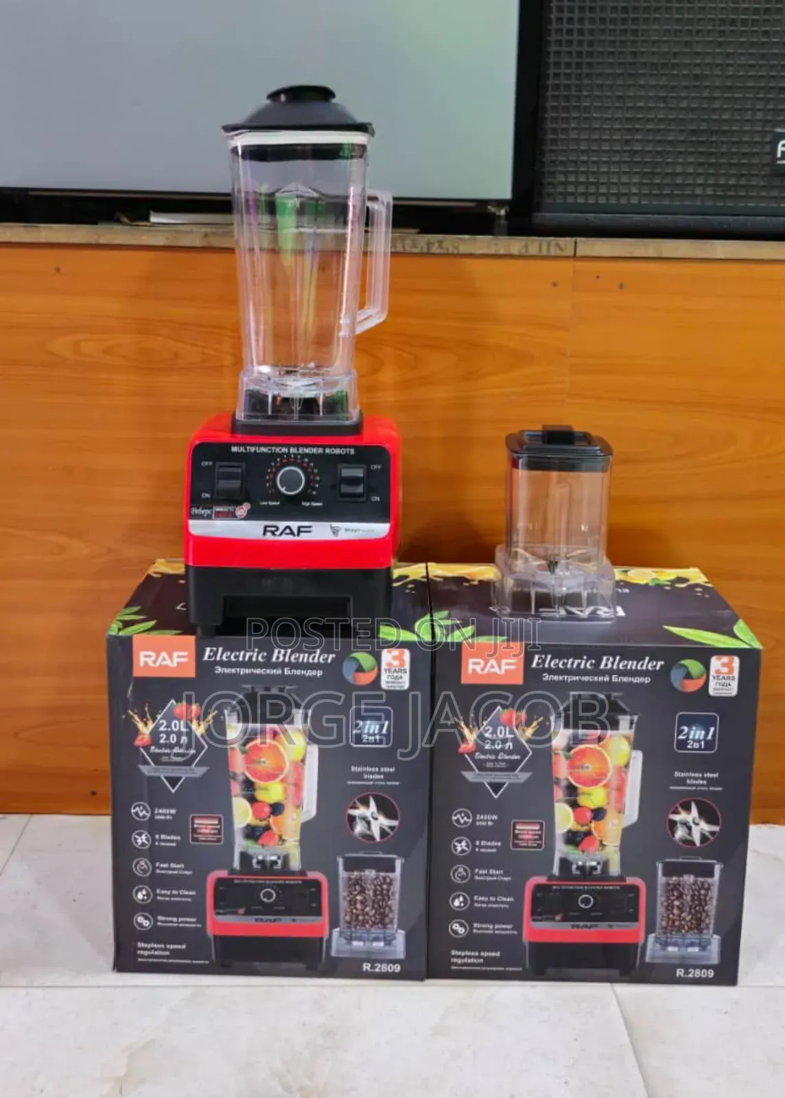 Raf Electric Blender 2l