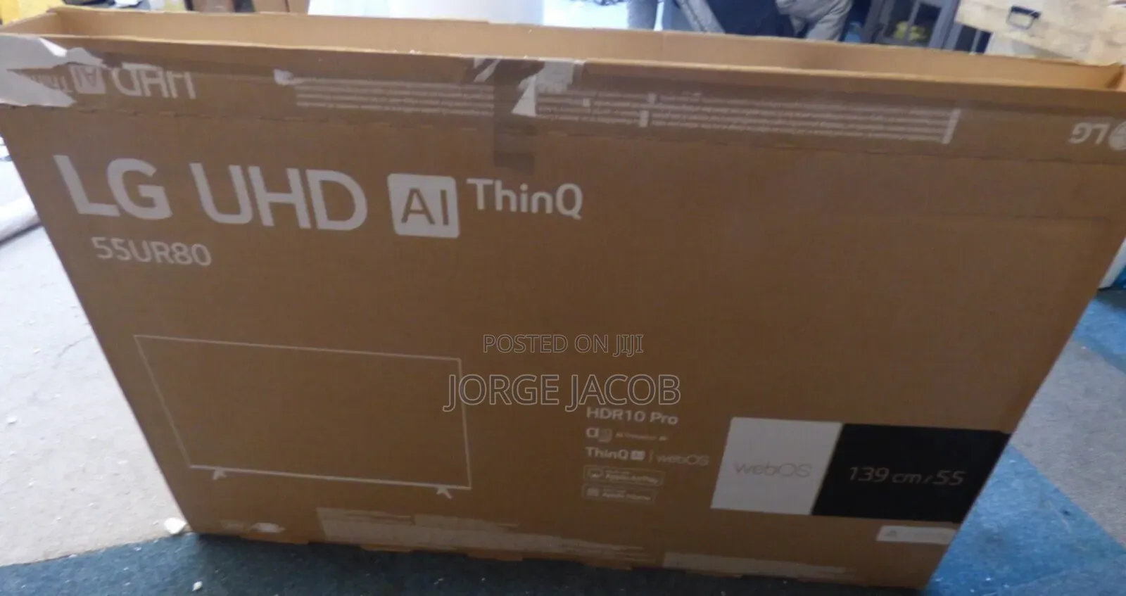 Lg 55-Inch Uhd Smart Tv (Model 55ur80)