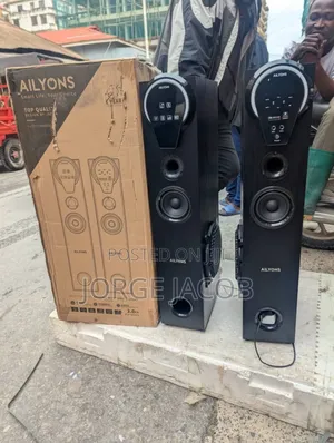Ailyons 2.0 Channel Elp-Nd801 Subwoofer/Speaker System
