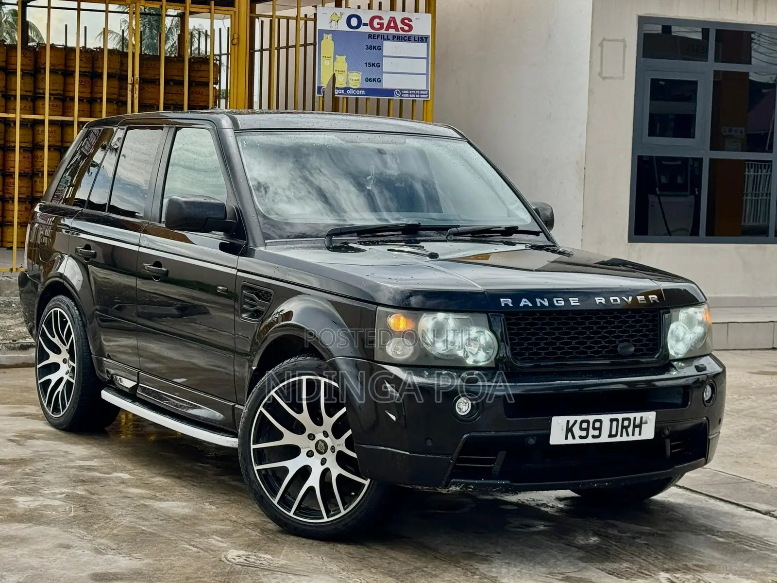 Land Rover Range Rover Sport HSE 4x4 (4.4L 8cyl 6A) 2007 Black