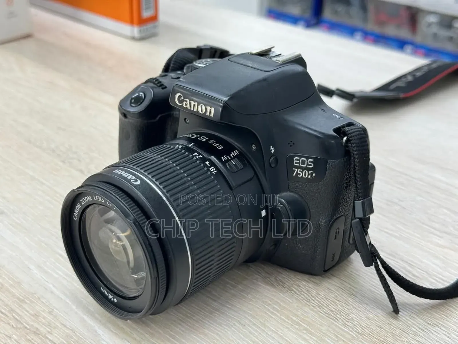 Canon 750d With Lens