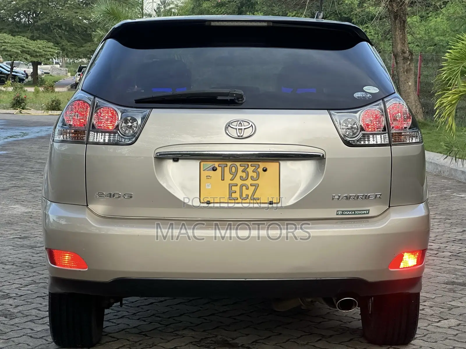 Toyota Harrier 2.4 2007 Beige