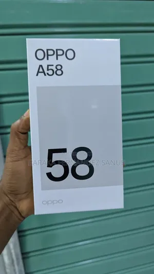 New Oppo A58 128 GB Green