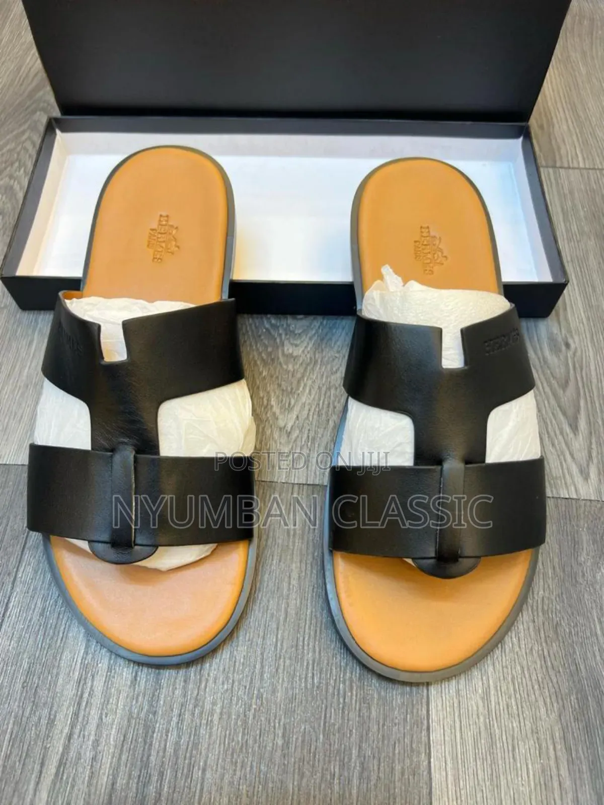 Hermes Paris Leather