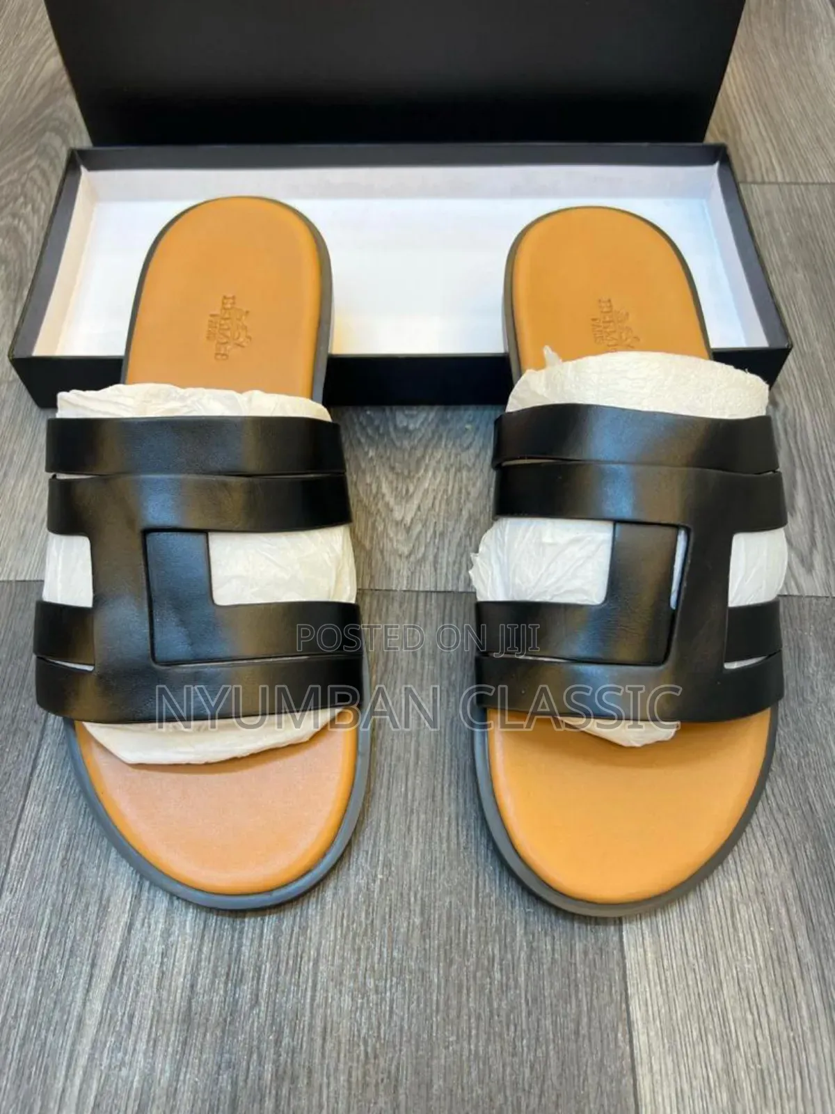 Hermes Paris Leather