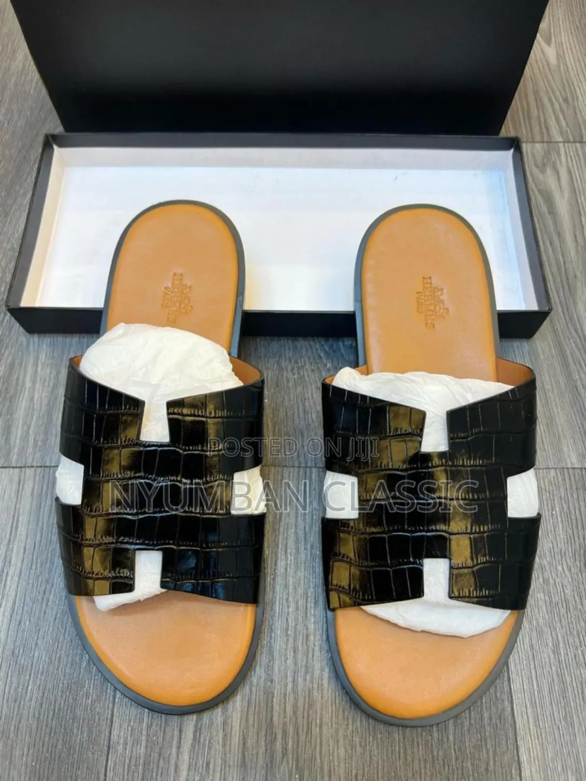 Hermes Paris Leather