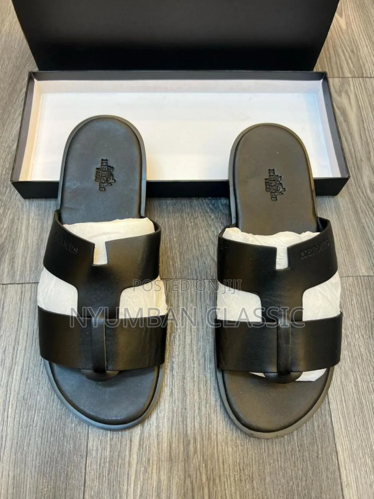 Hermes Paris Leather