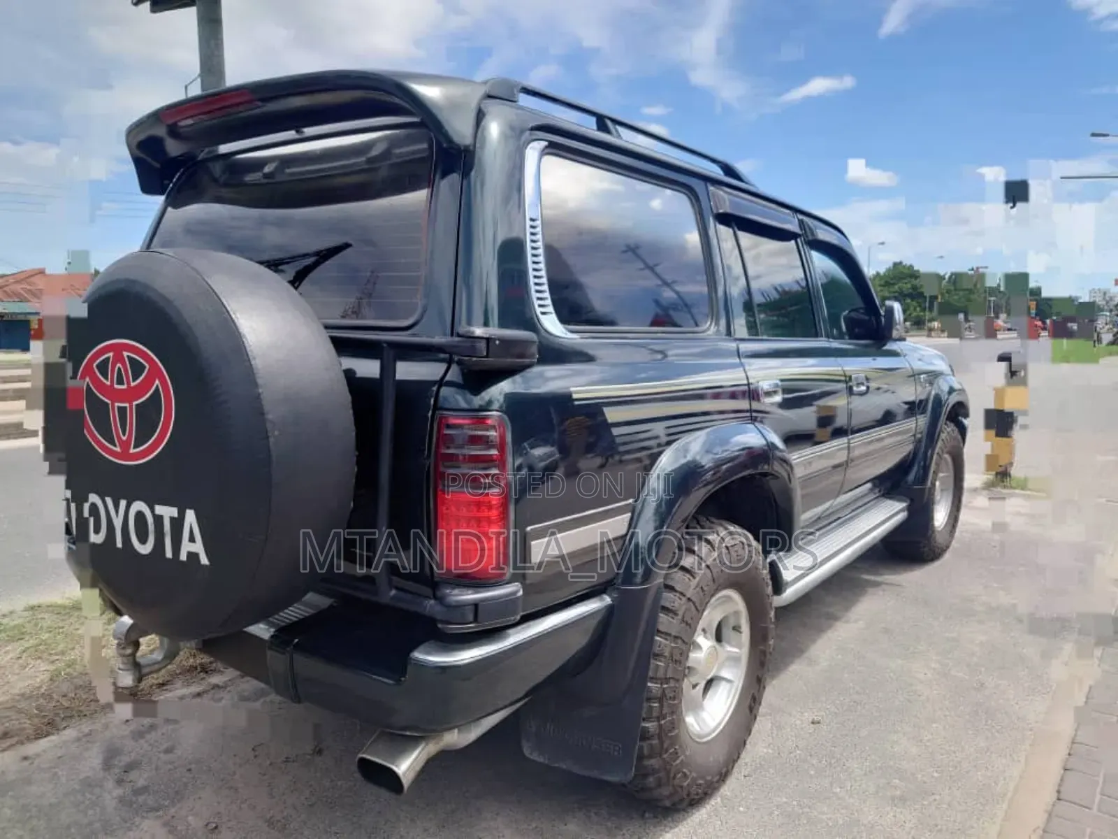 Toyota Land Cruiser 90 Automatic 2002 Blue