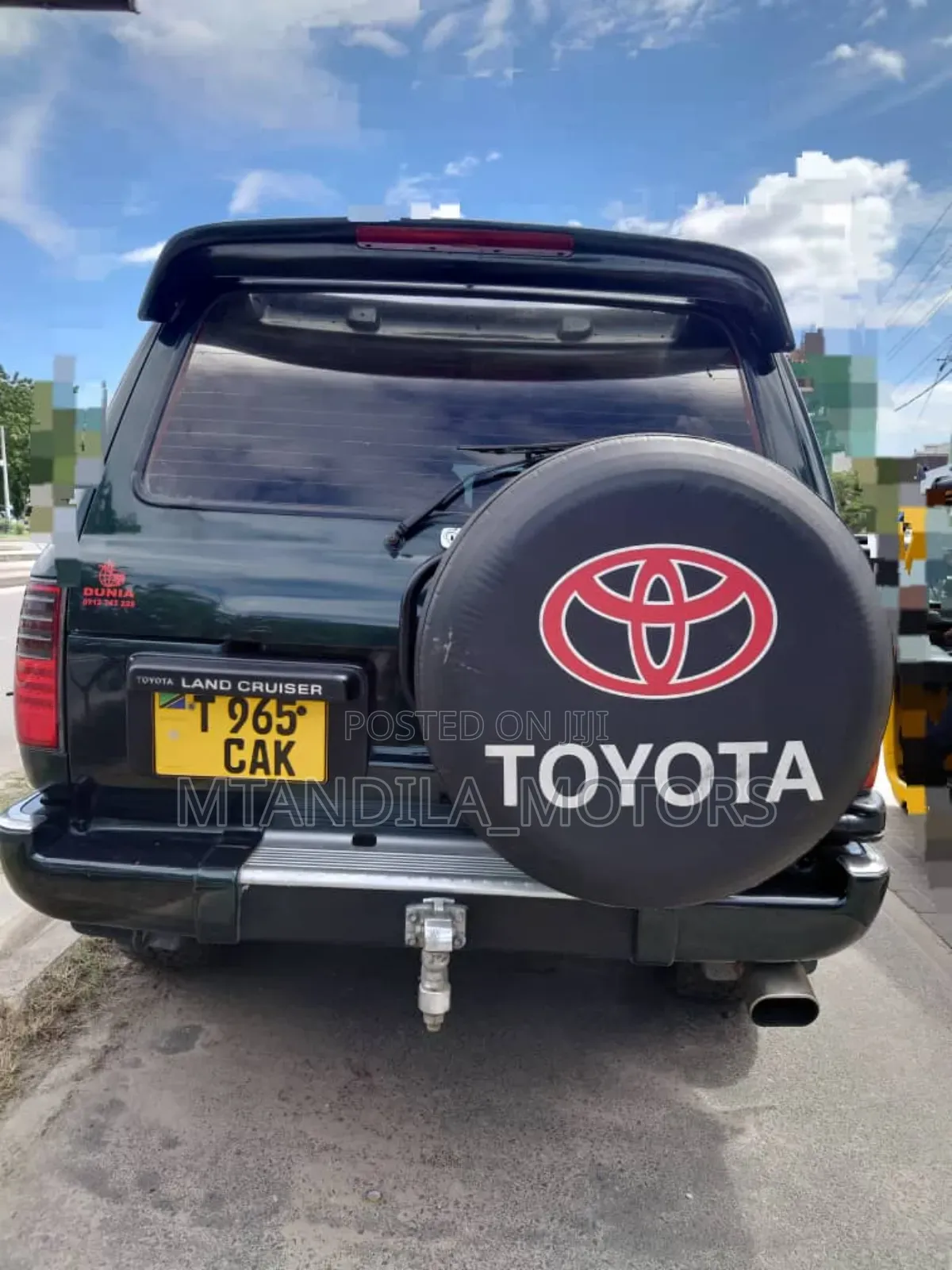 Toyota Land Cruiser 90 Automatic 2002 Blue