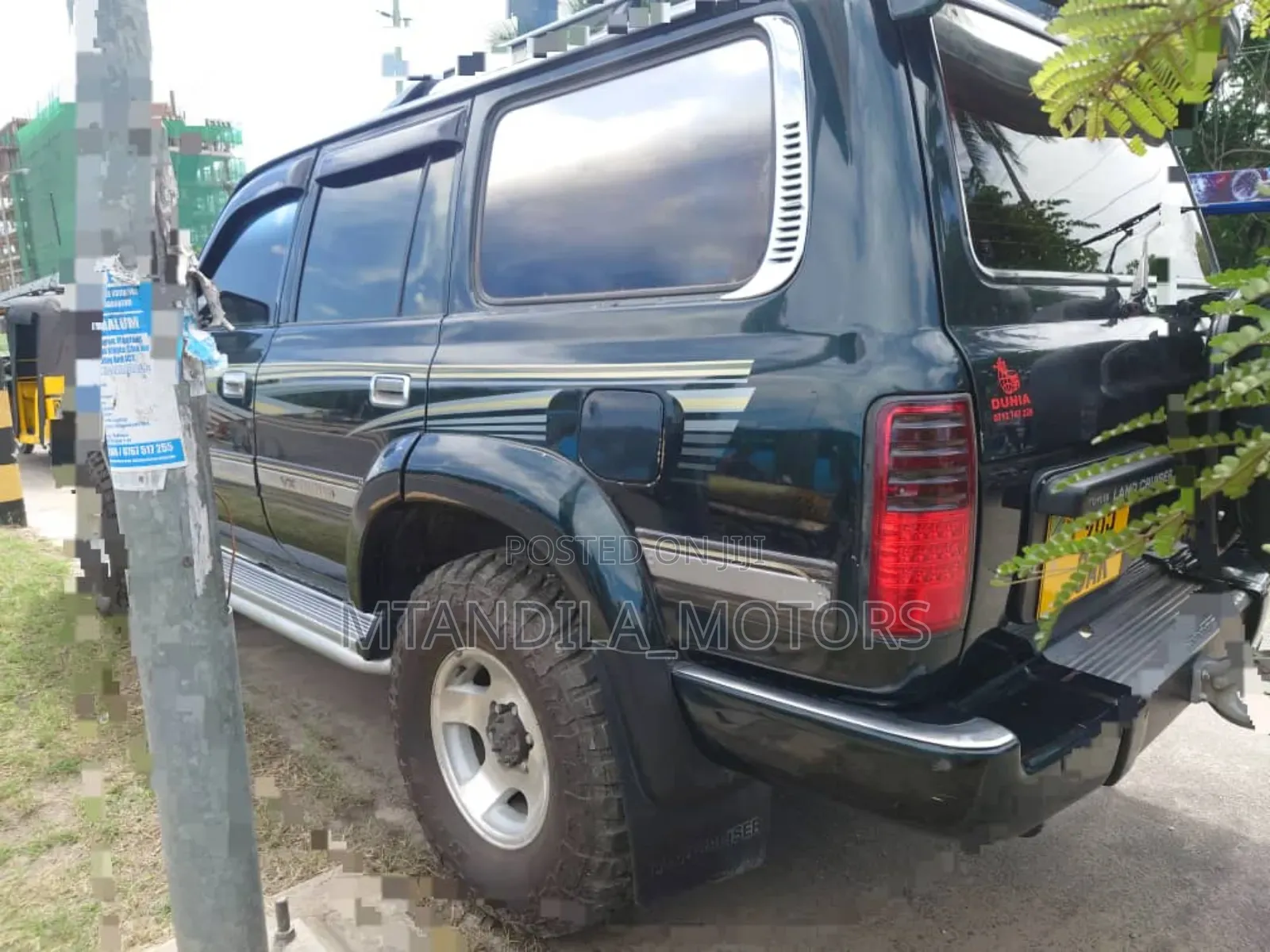 Toyota Land Cruiser 90 Automatic 2002 Blue