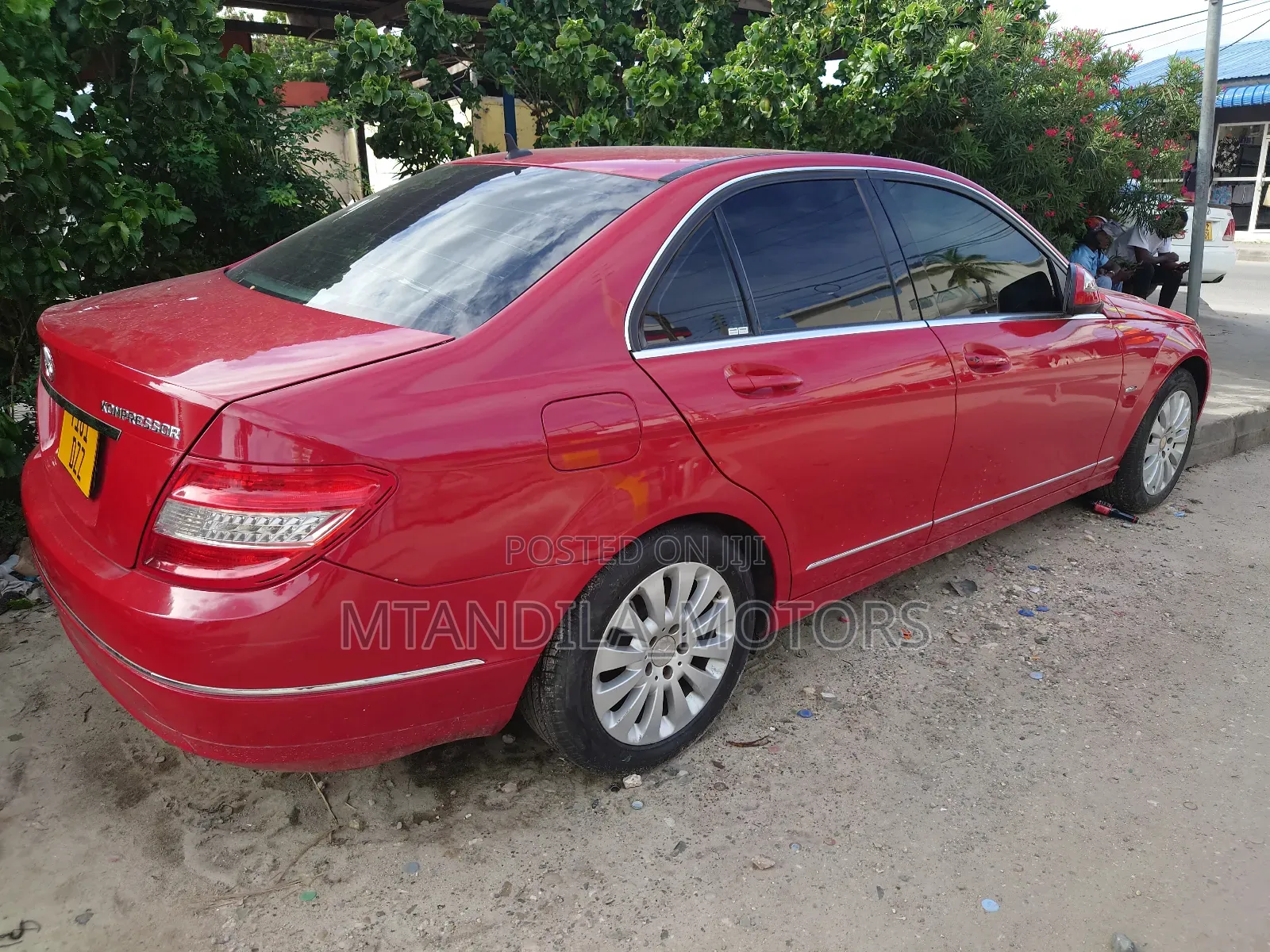 Mercedes-Benz C-Class C 180 Kompressor (S204) 2008 Red