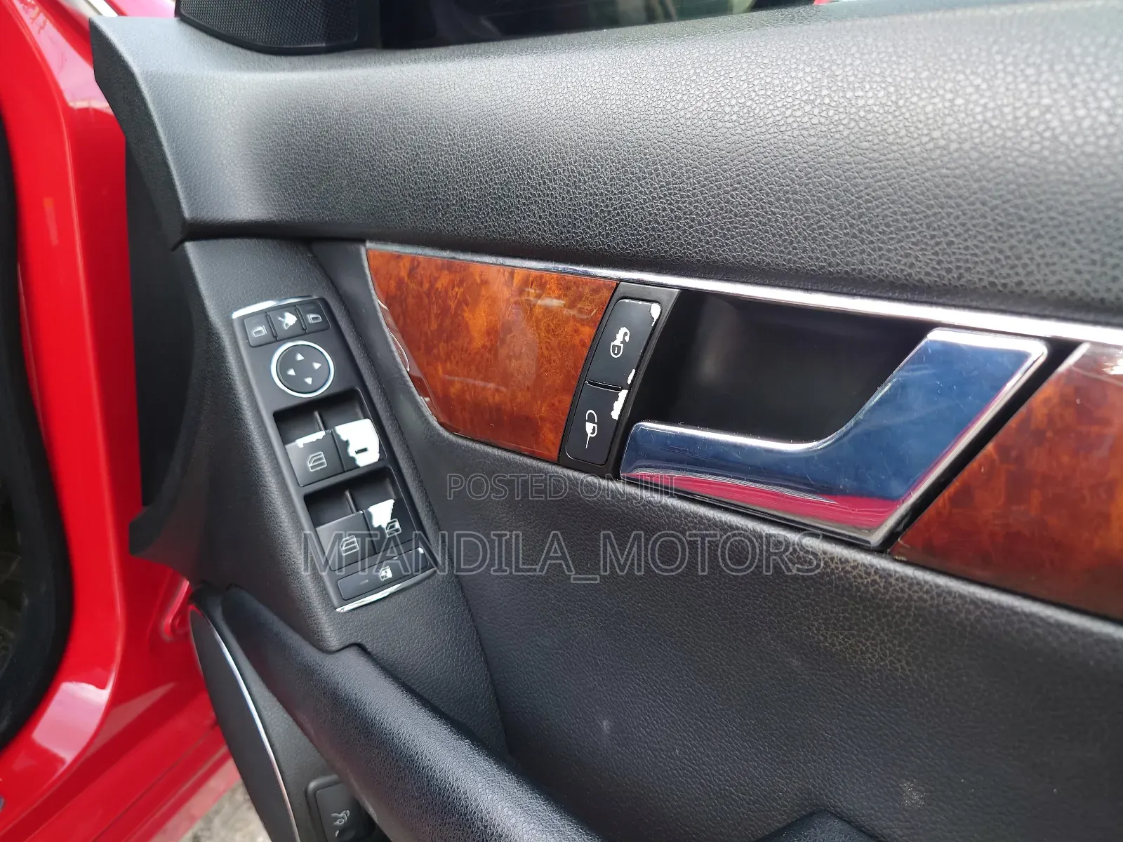 Mercedes-Benz C-Class C 180 Kompressor (S204) 2008 Red