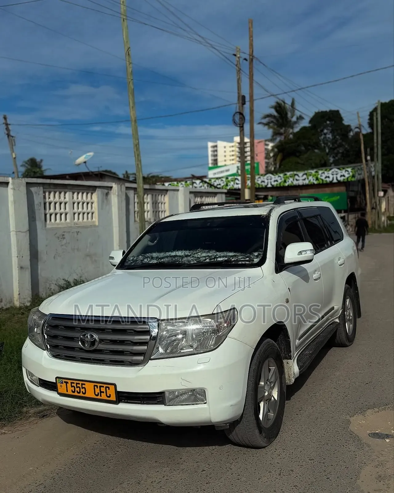 Toyota Land Cruiser 2009 White
