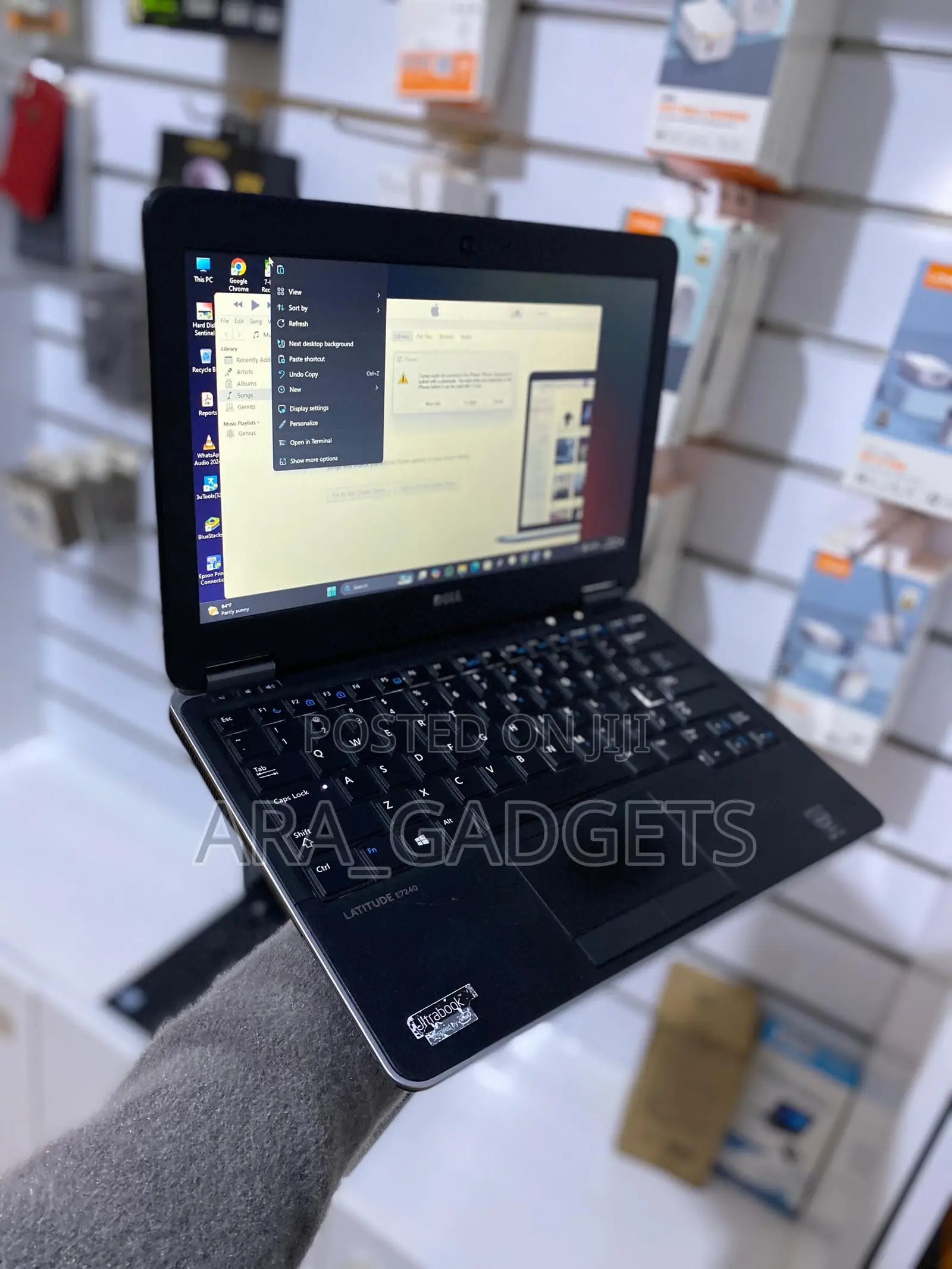 Laptop Dell Latitude E7240 8GB Intel Core I7 SSD 256GB