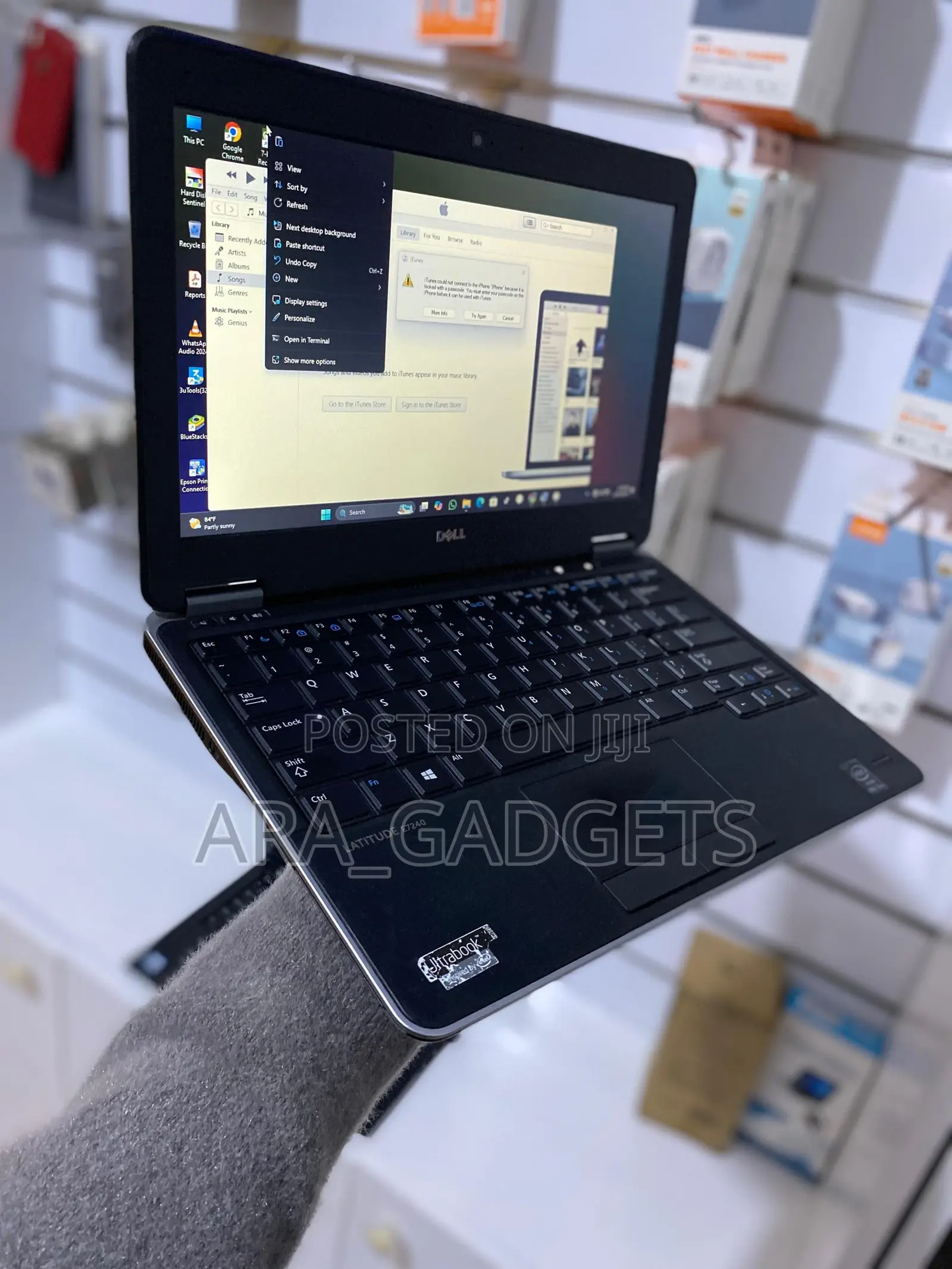 Laptop Dell Latitude E7240 8GB Intel Core I7 SSD 256GB