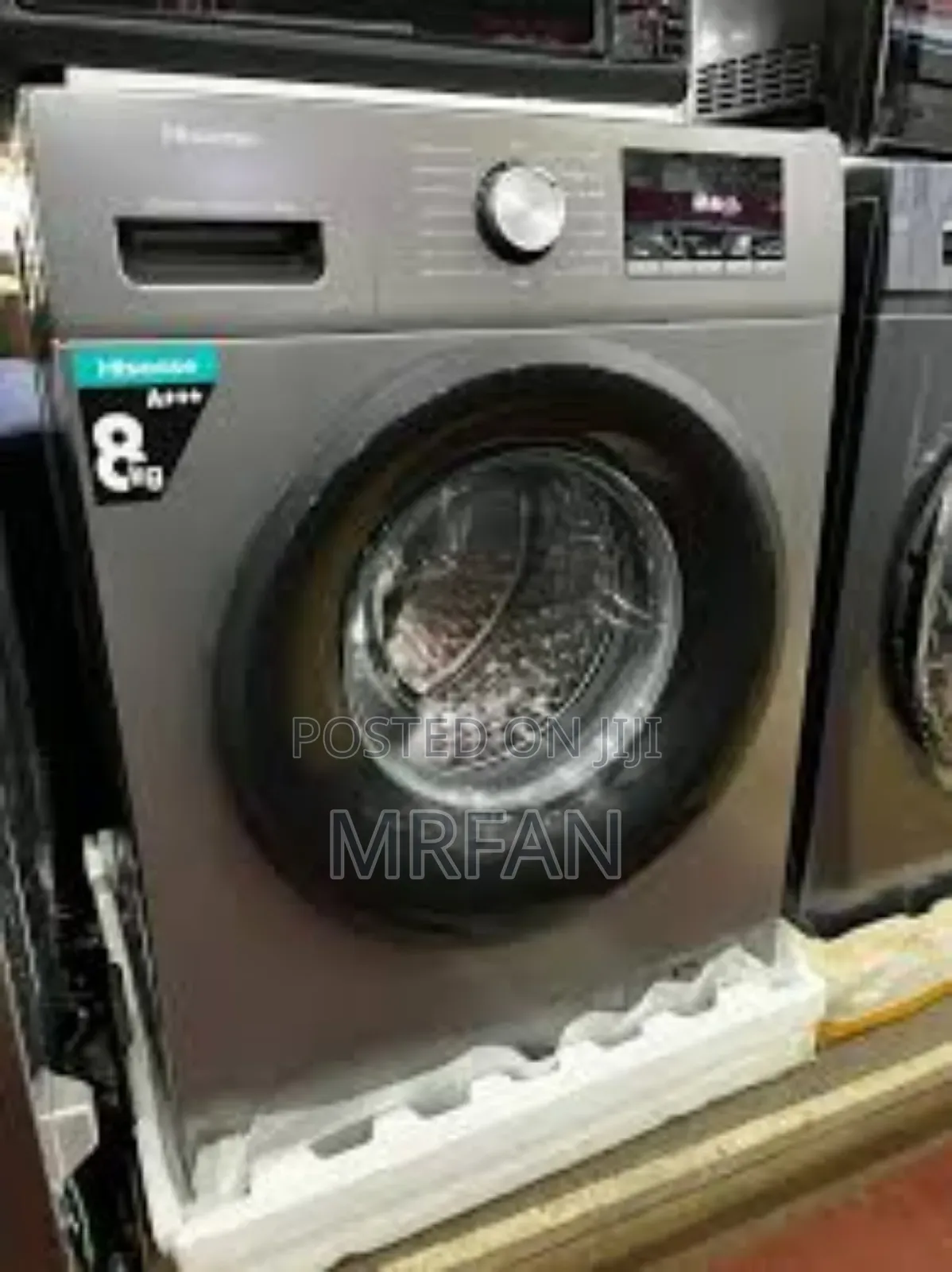 *Hisense Front Load Automatic Washing Machine 8.Kg