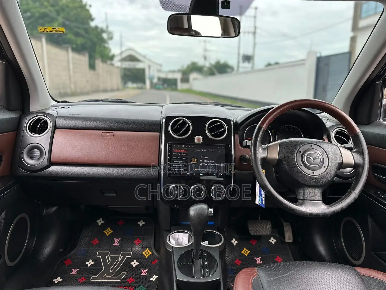 Mazda Verisa 2007 Burgundy