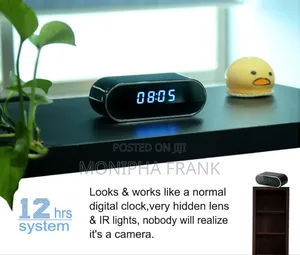 Clock Hidden Spy Camera
