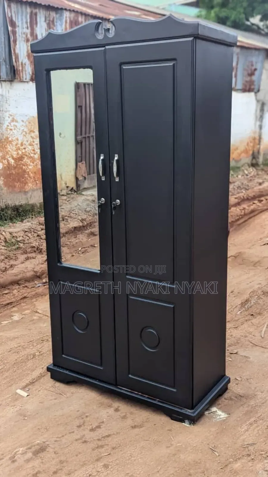 Kabati Milango Miwili Miwili Imetumika Kidogo