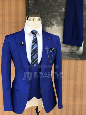 3pc Blue Suit