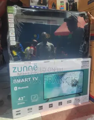 Zunne Double Smart Tv With Bluetooth Inch 43