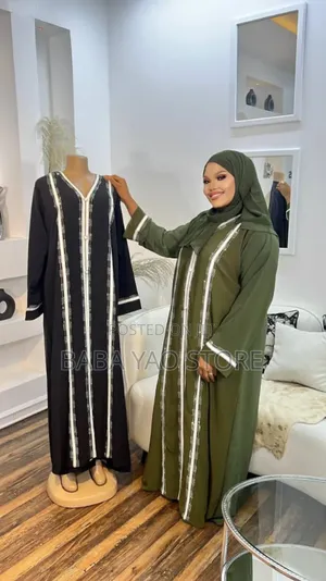 Abaya Dresses Style High-Grade Long-Sleeved High-Waist