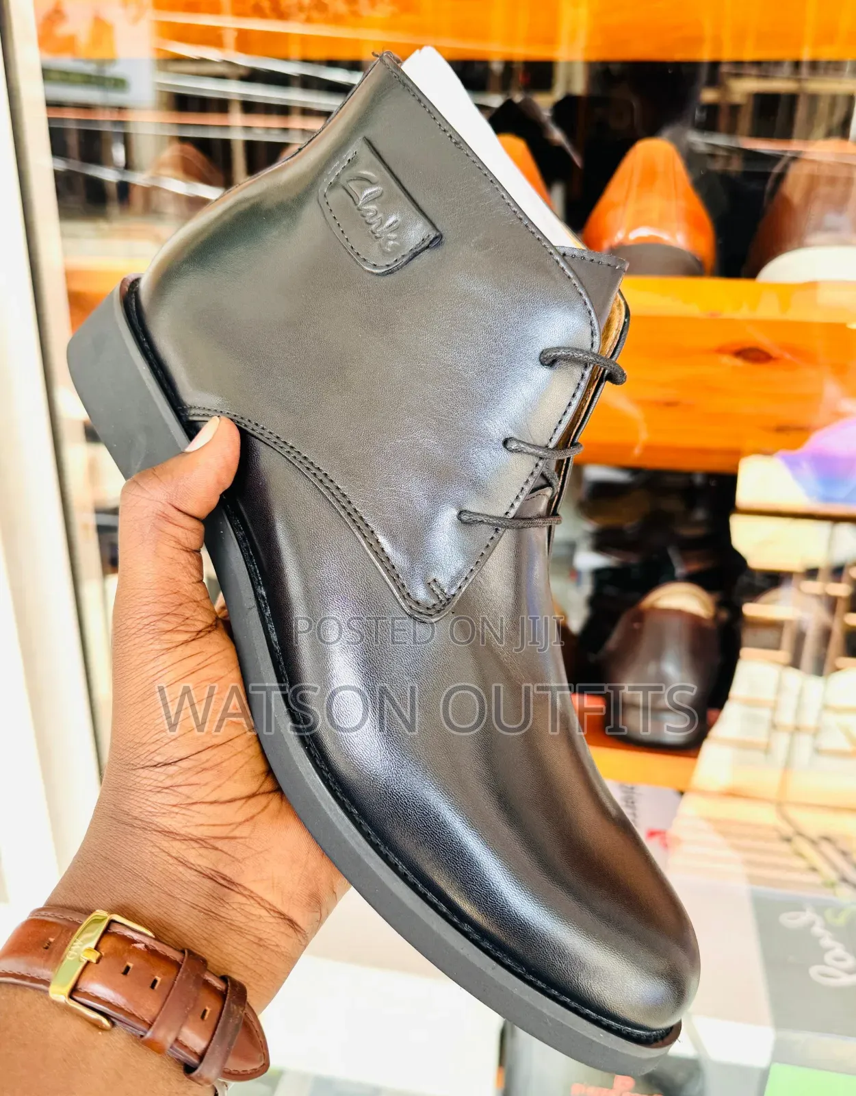 Buti Za Clarks Za Ngozi Imara Sana