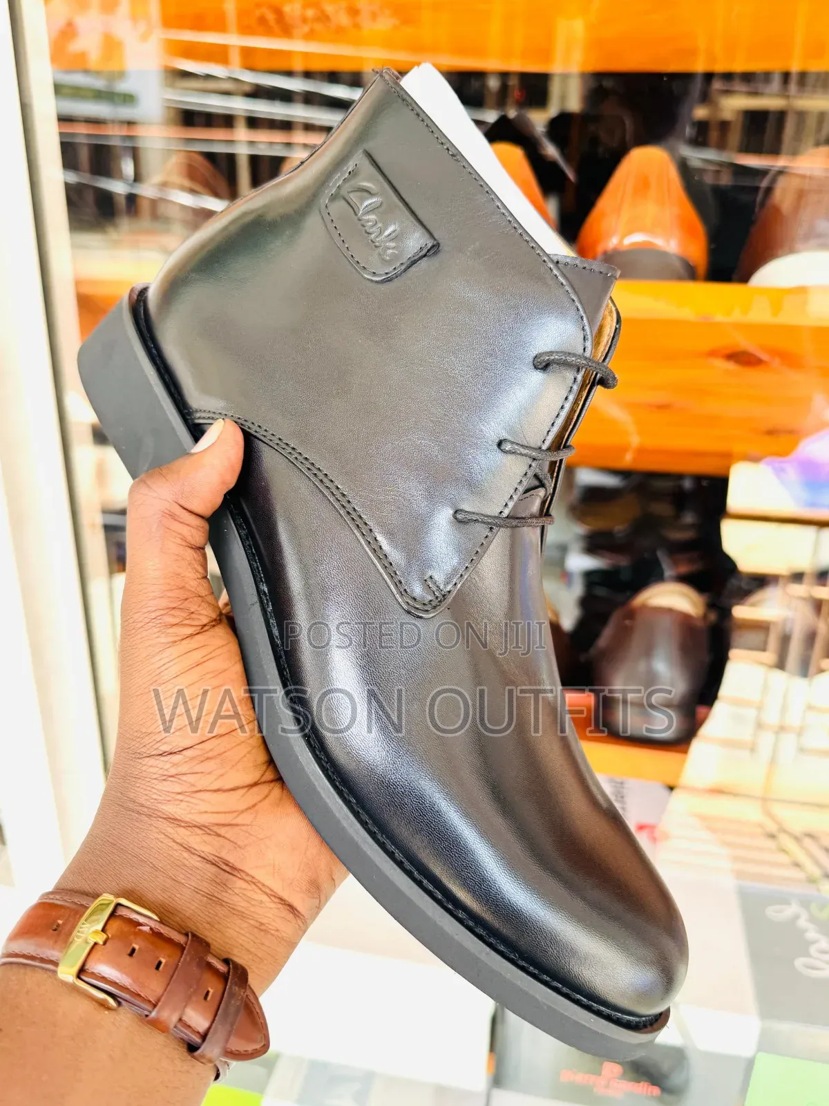 Buti Za Clarks Za Ngozi Imara Sana