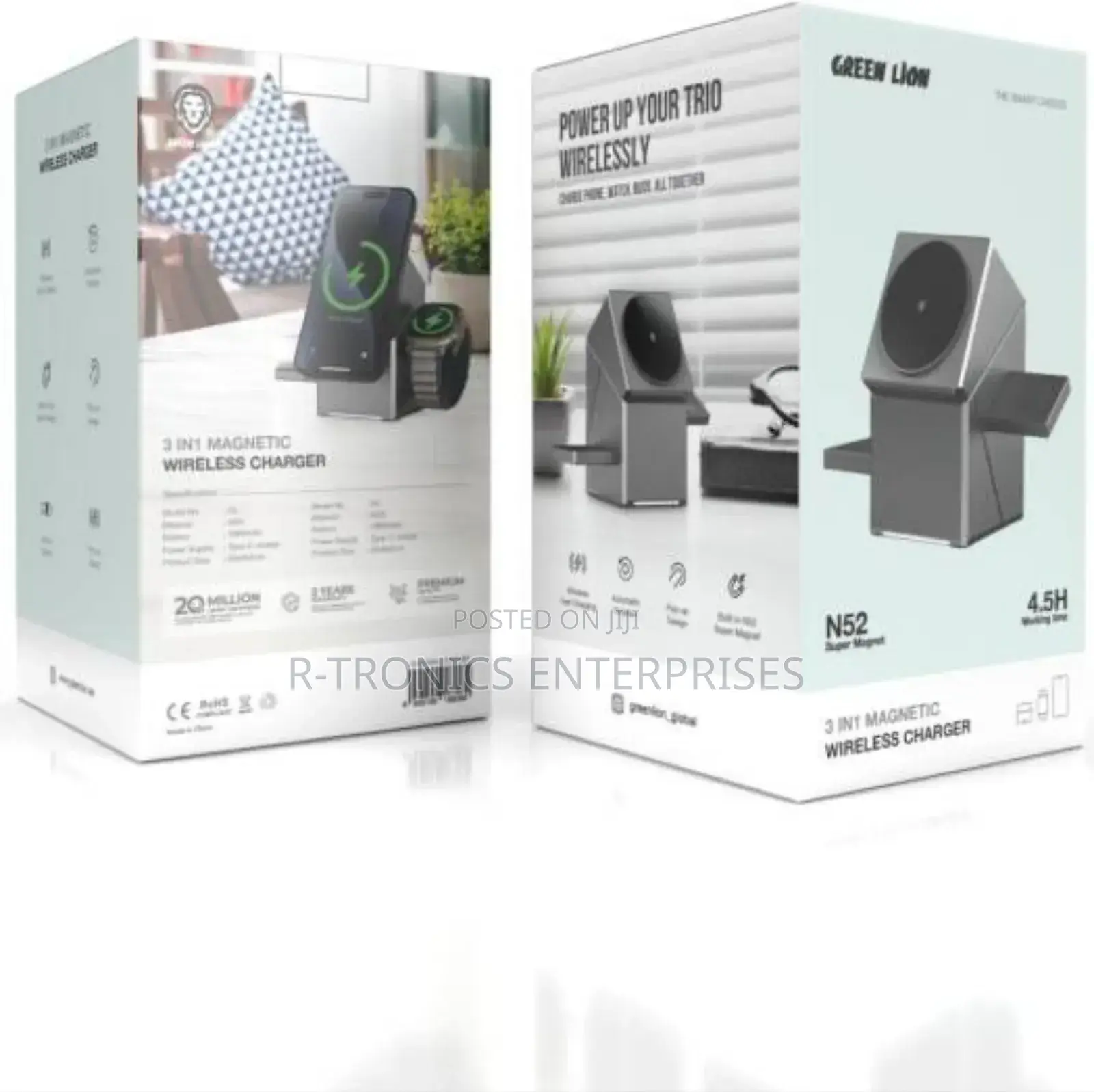 Green Lion 3 in 1 Magcharger Hub