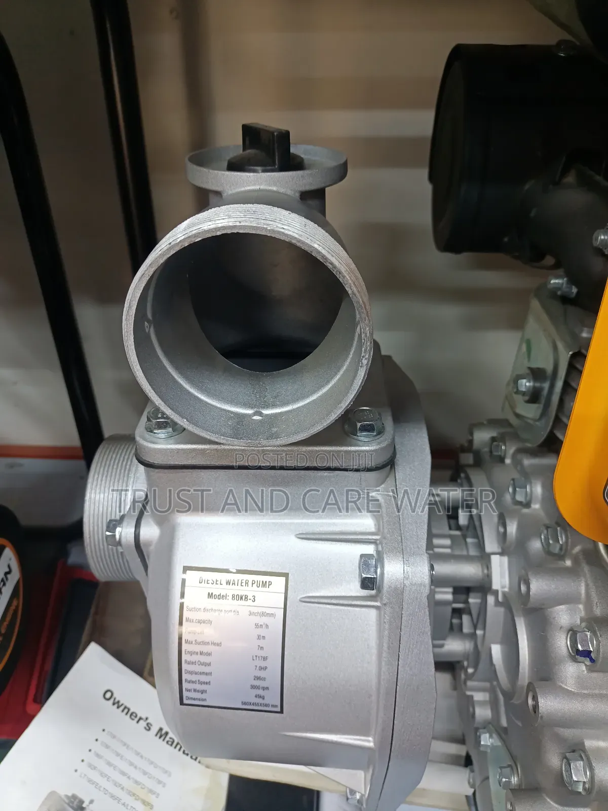 Lutian Diesel Water Pump 3inch