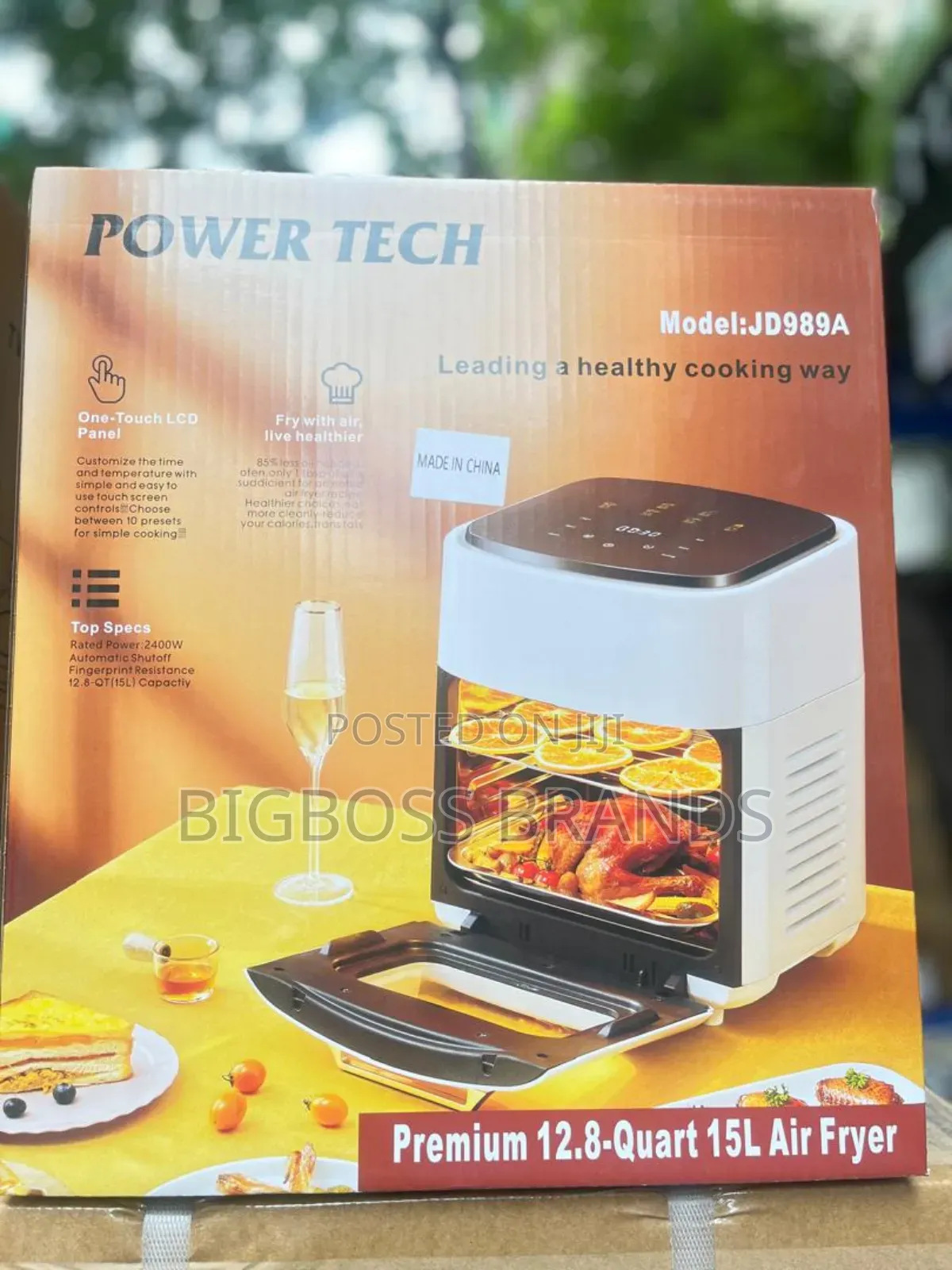 Power Tech Air Fryer Liter 15