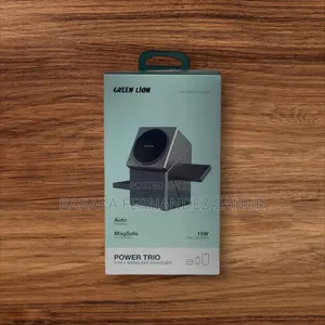 Green Lion Power Trio 3-in-1 Wireless Charger With Magsafe