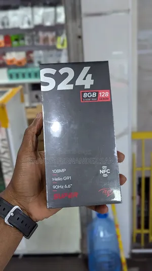 New Itel S24 128 GB Black