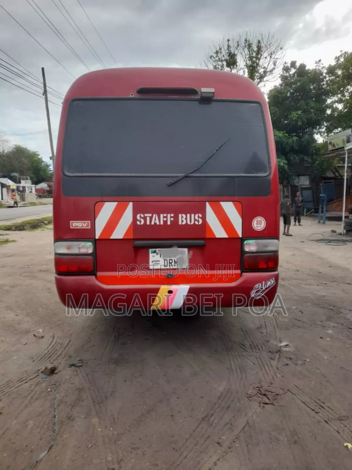 Toyota Coaster 2004 Red