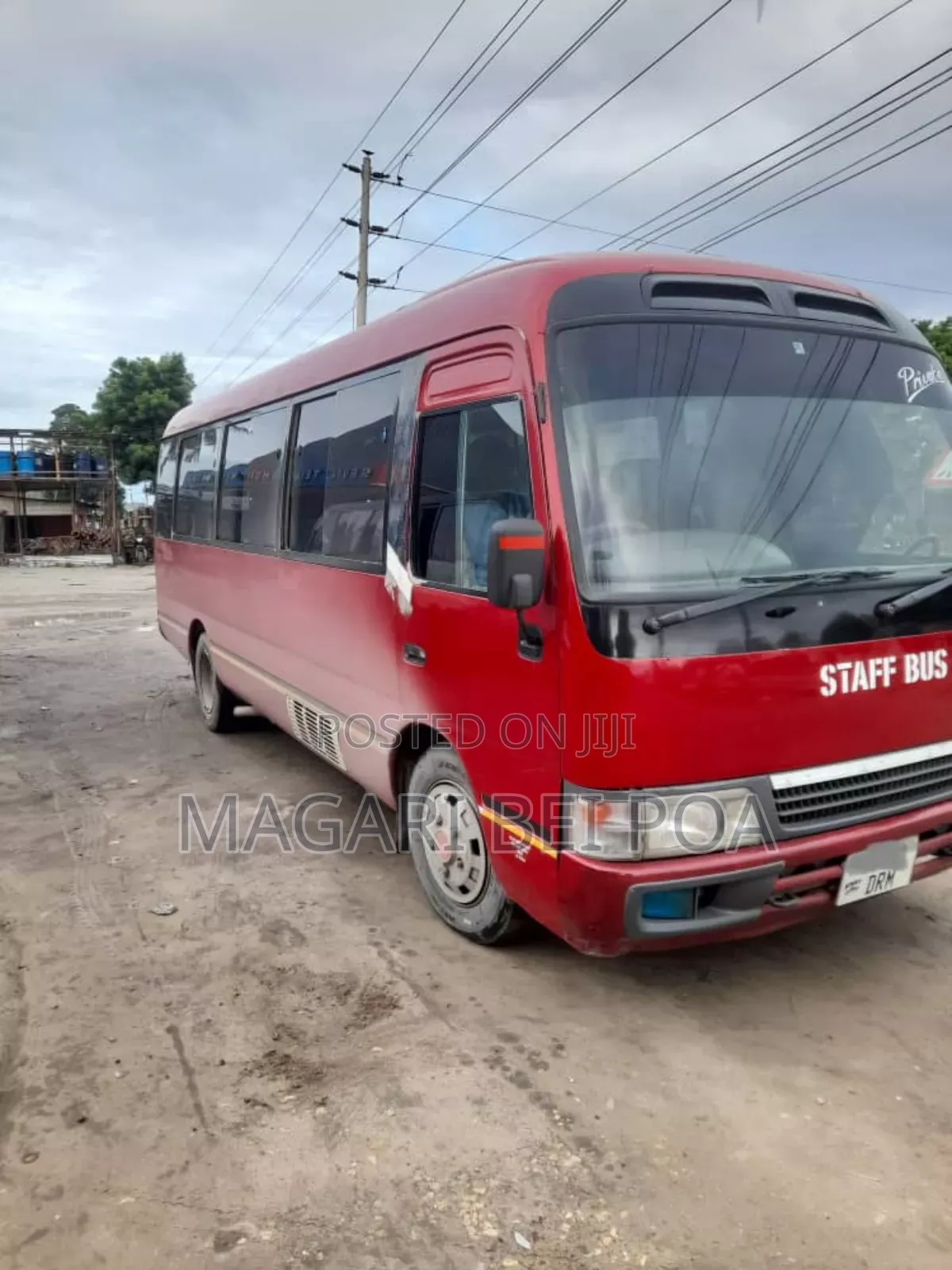 Toyota Coaster 2004 Red