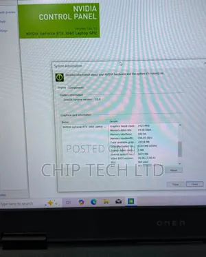 New Laptop HP Omen 15 16GB Intel Core I7 SSD 1T