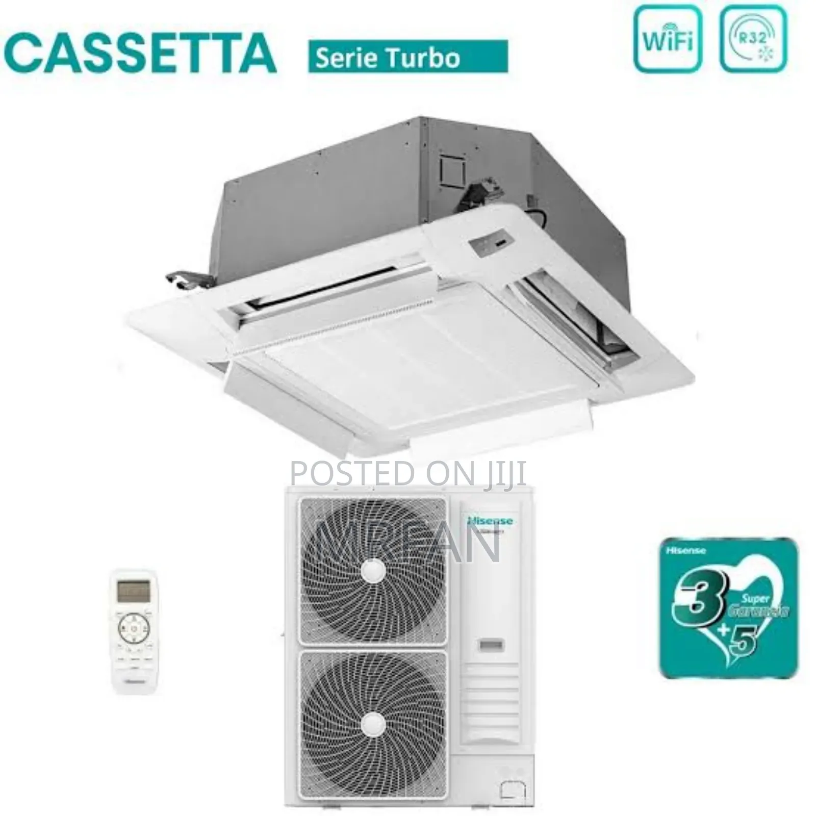 Hisense Cassette Ac Air Conditioner 42,000btu