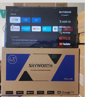 Skyworth Inch 43 Smart Google Tv* 520,000