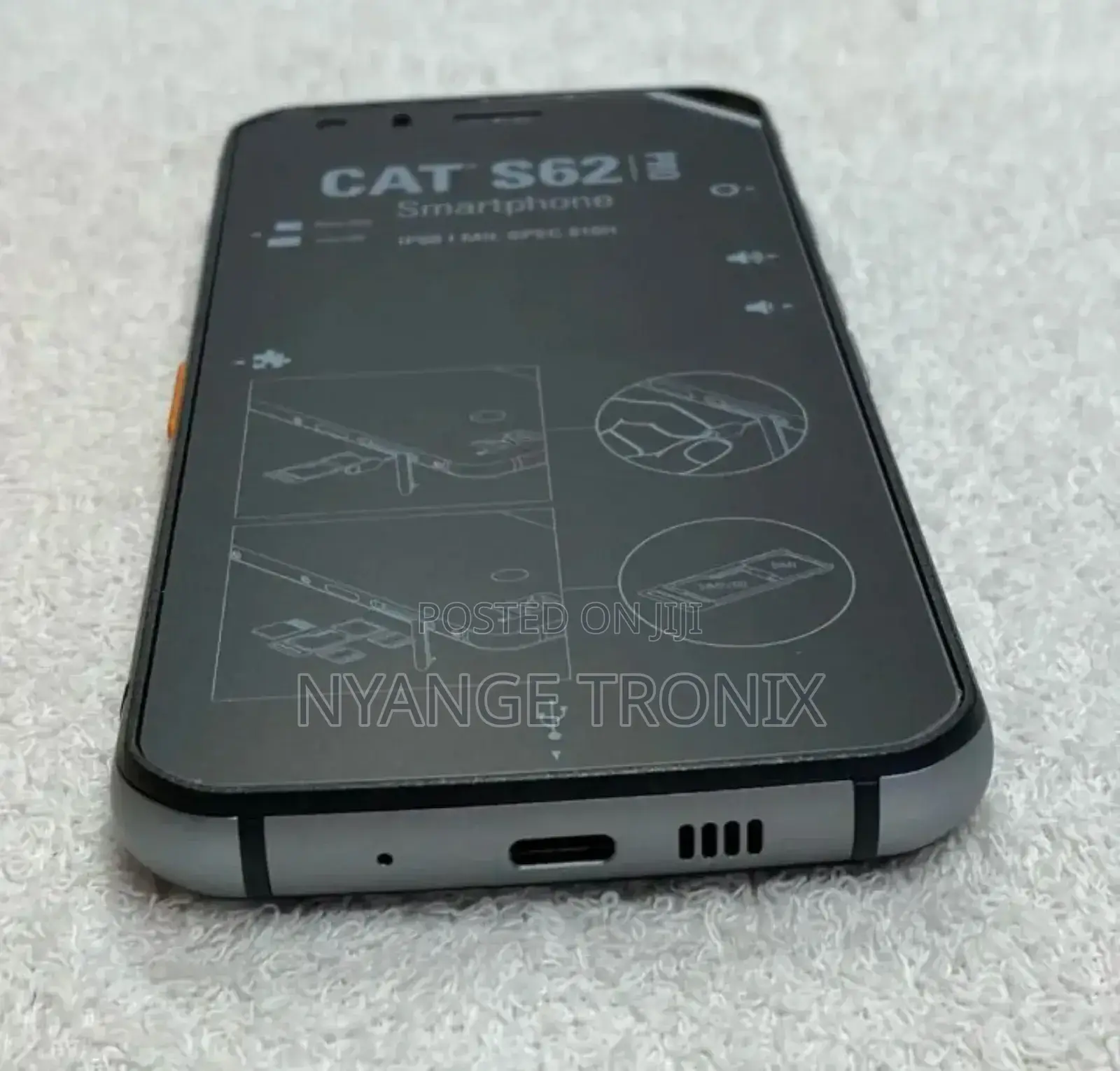 New Cat S62 Pro 128 GB Black