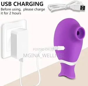 Quiet Clito Sucking Vibrator With Nipple Stimulator,