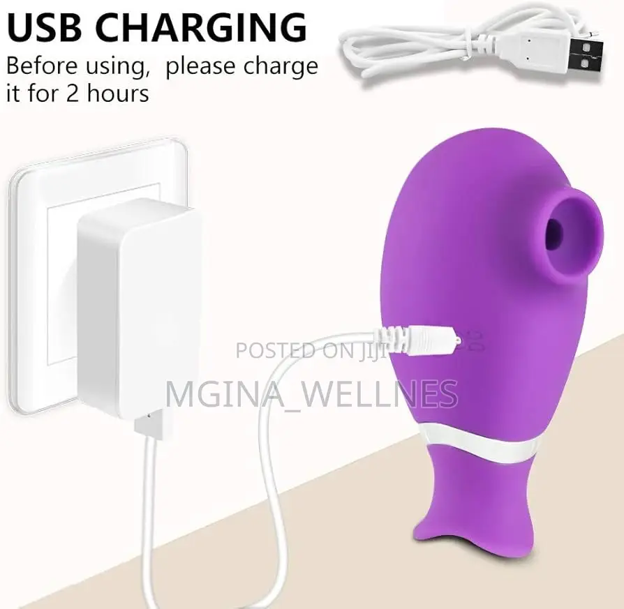 Quiet Clito Sucking Vibrator With Nipple Stimulator,