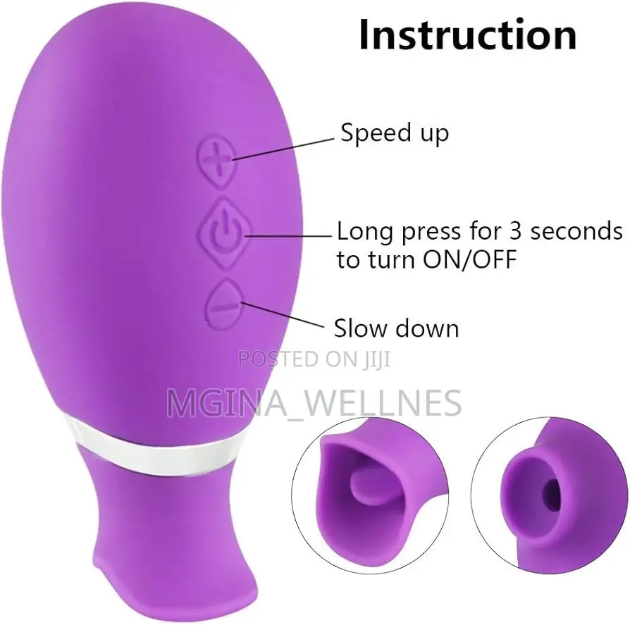 Quiet Clito Sucking Vibrator With Nipple Stimulator,